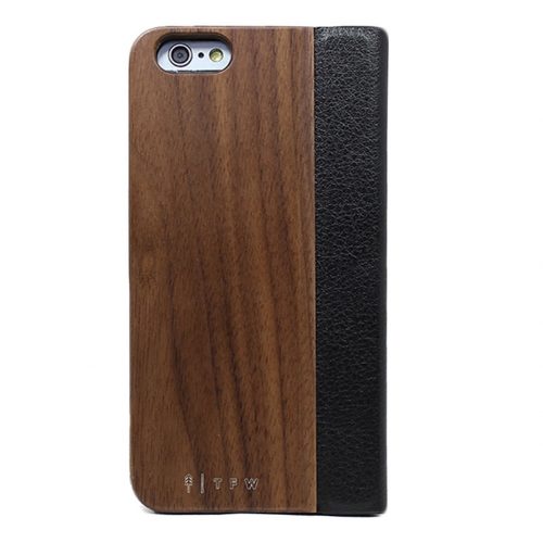 Coque en bois Galiya - Étui à clapet (iPhone 6/7/8)